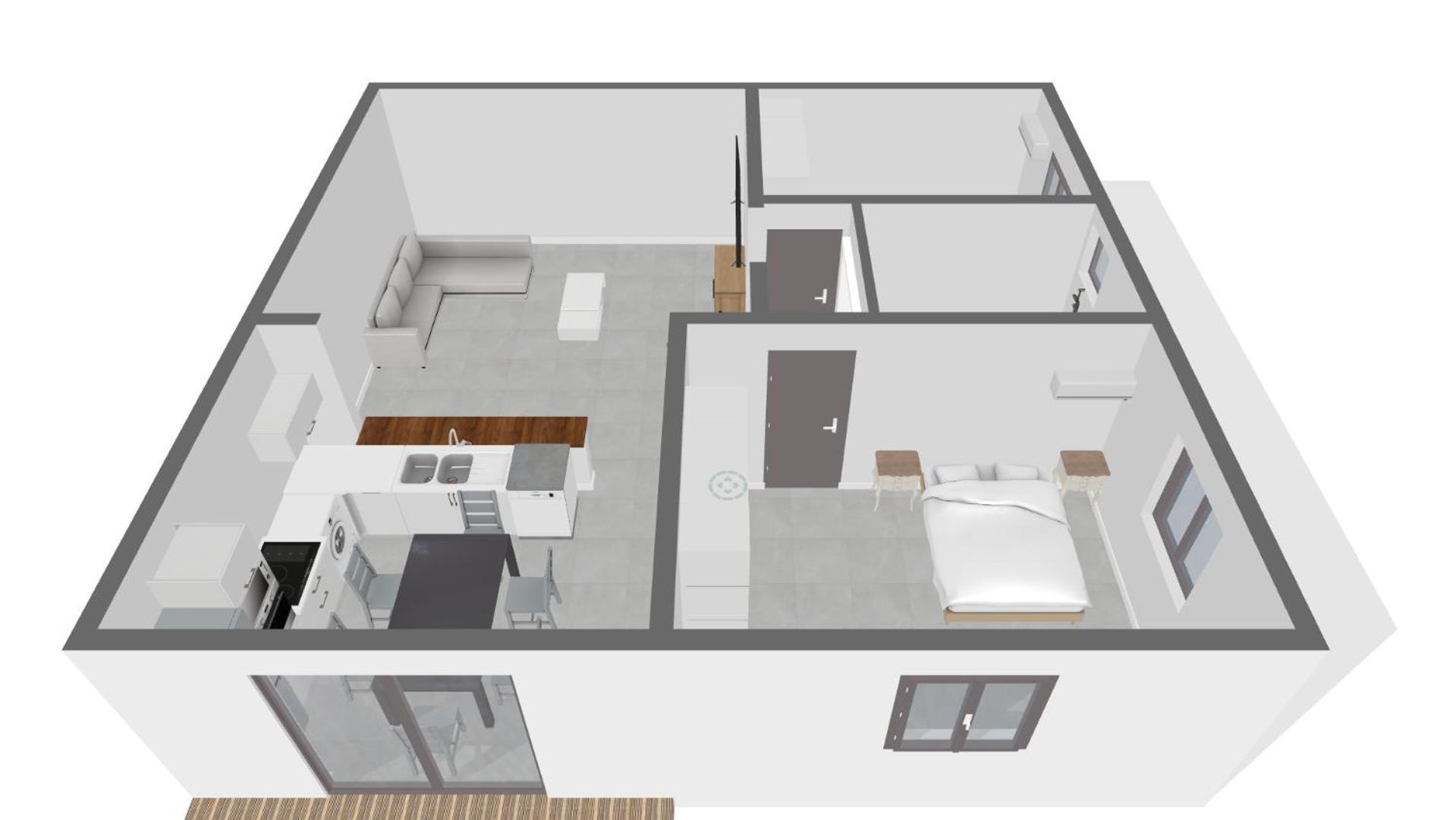 Elegant Appartement T3 Chataigne : Spacieux Sainte-Luce Luaran gambar