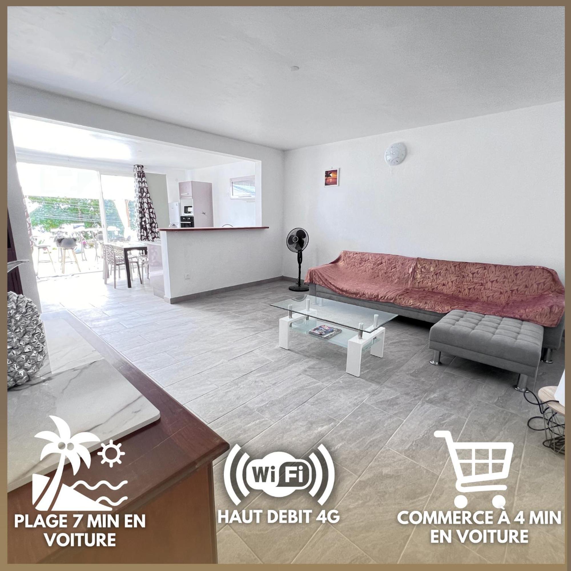 Elegant Appartement T3 Chataigne : Spacieux Sainte-Luce Luaran gambar